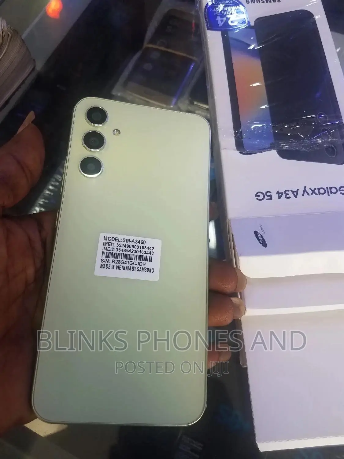 New Samsung Galaxy A34 5G 256 GB Green