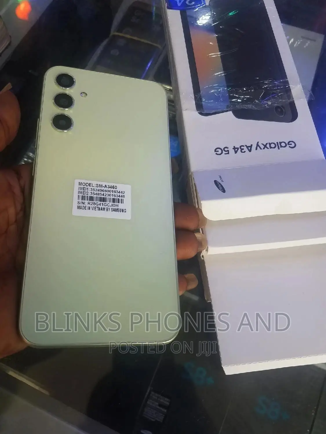 New Samsung Galaxy A34 5G 256 GB Green