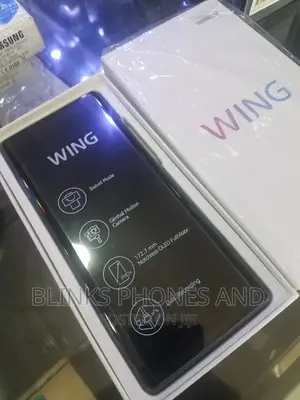 New LG Wing 5G 128 GB Black