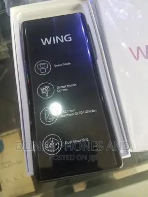 New LG Wing 5G 128 GB Black