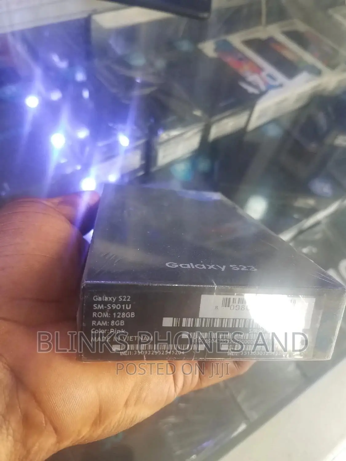 New Samsung Galaxy S23 128 GB Pink