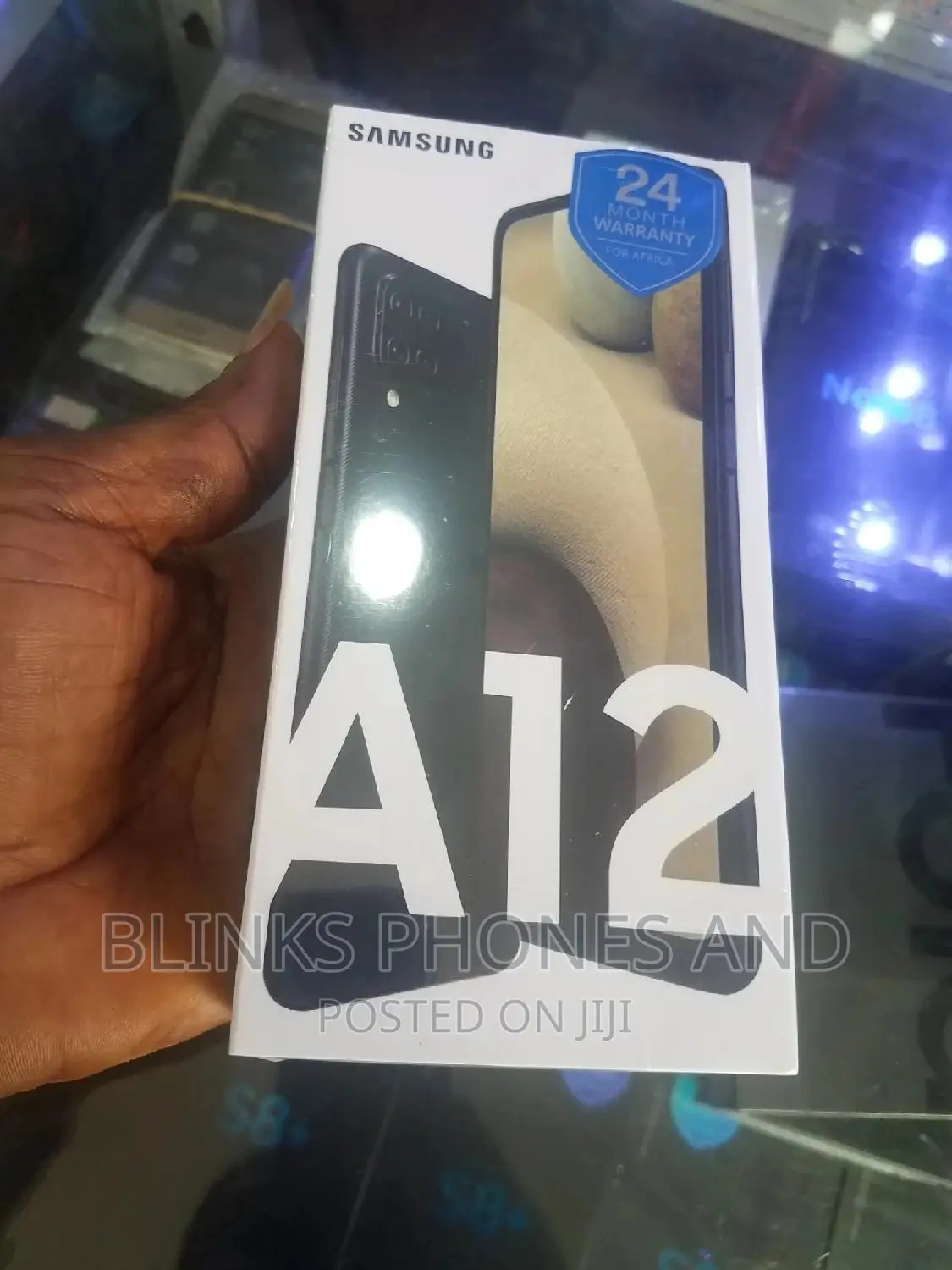 New Samsung Galaxy A12 128 GB Blue
