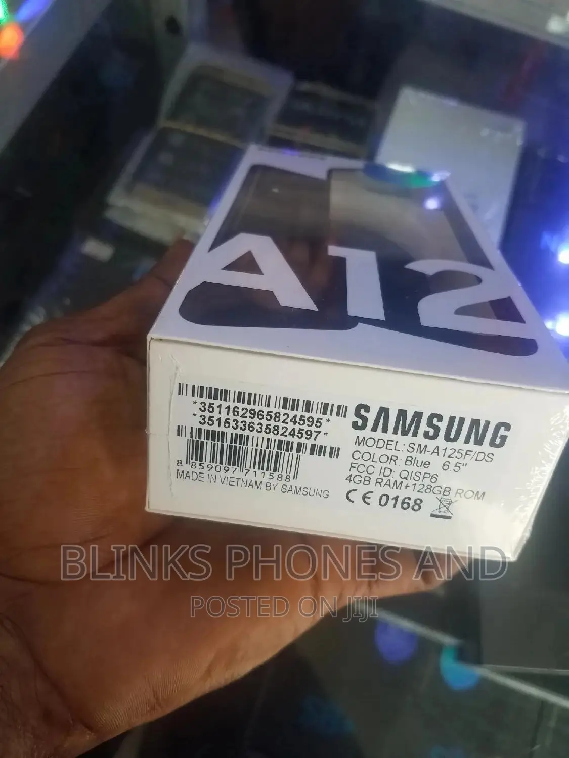 New Samsung Galaxy A12 128 GB Blue