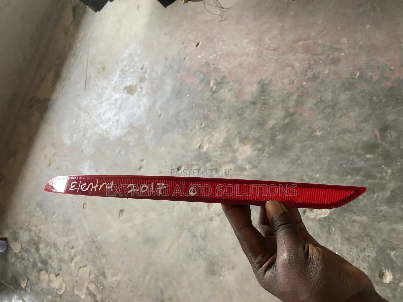 Hyundai Elantra 2017 Rear Bumper Reflector Light