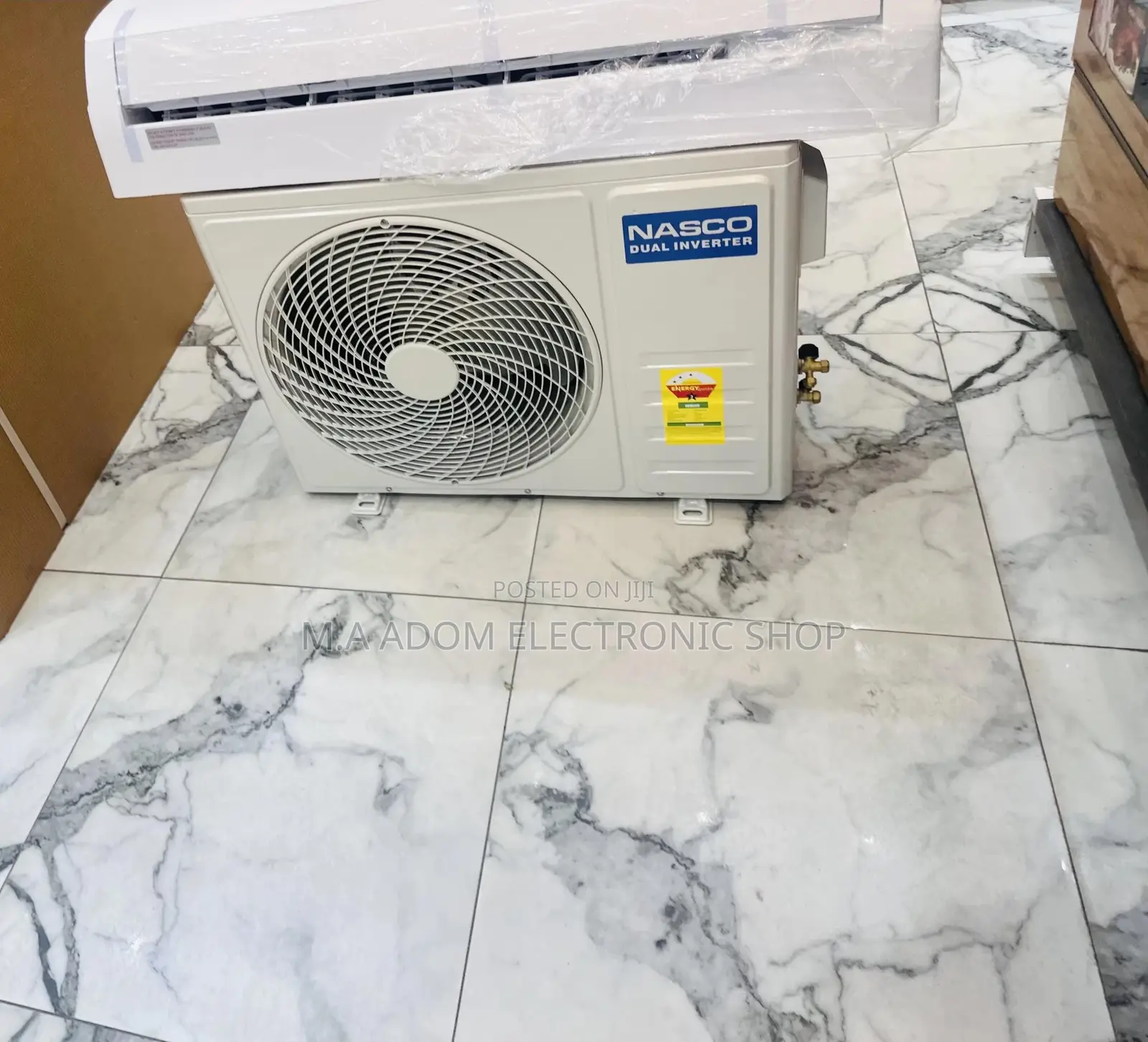 Nasco 1.5hp Split Type Inverter Air Conditioner(White).