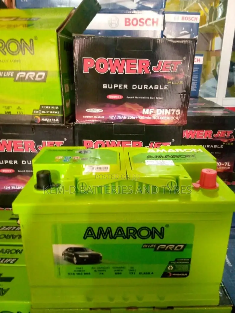15 Plates Amaron Car Battery