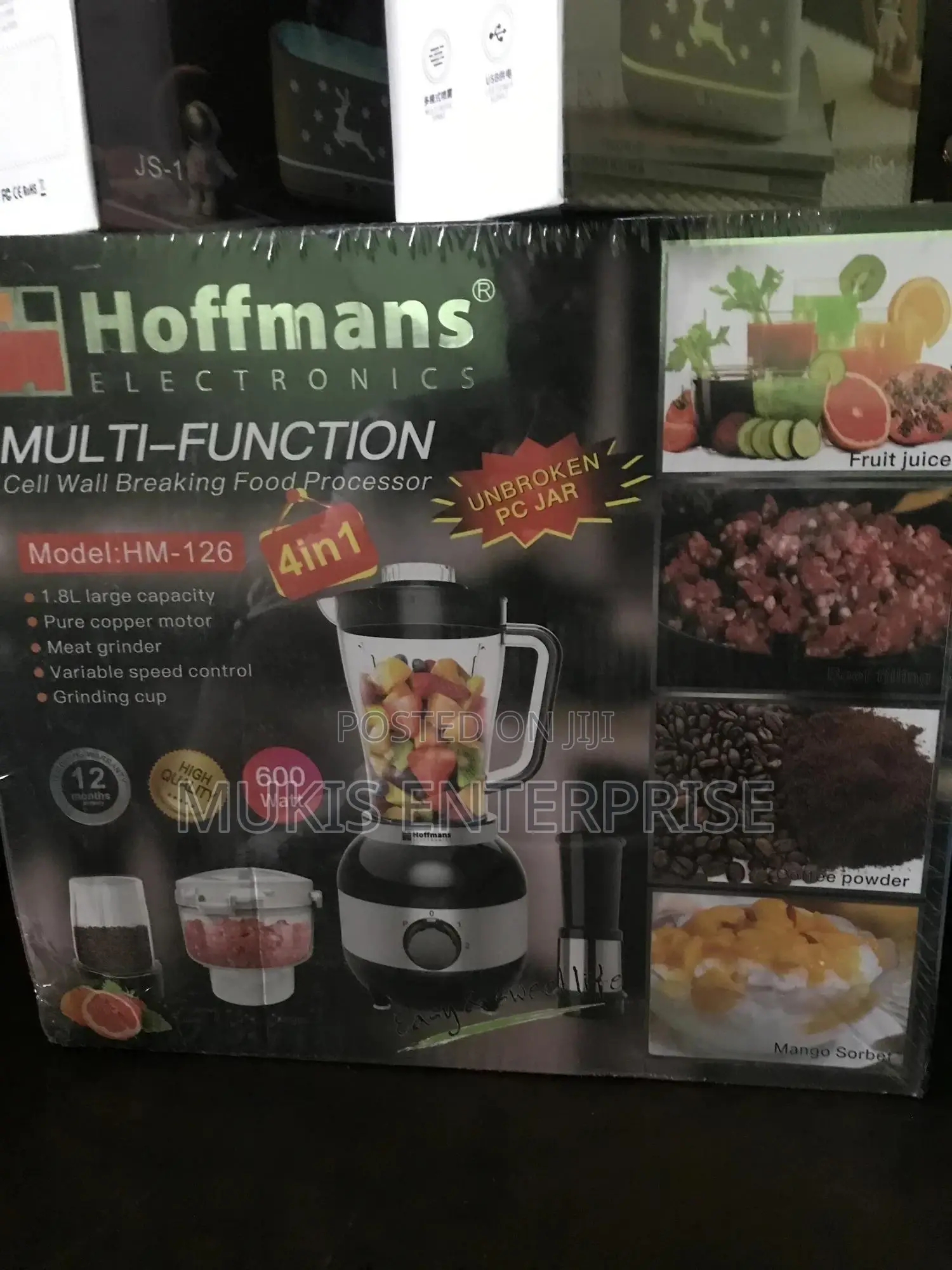 Hoffmans Multifunction Cell Wall Breaking Food Processor