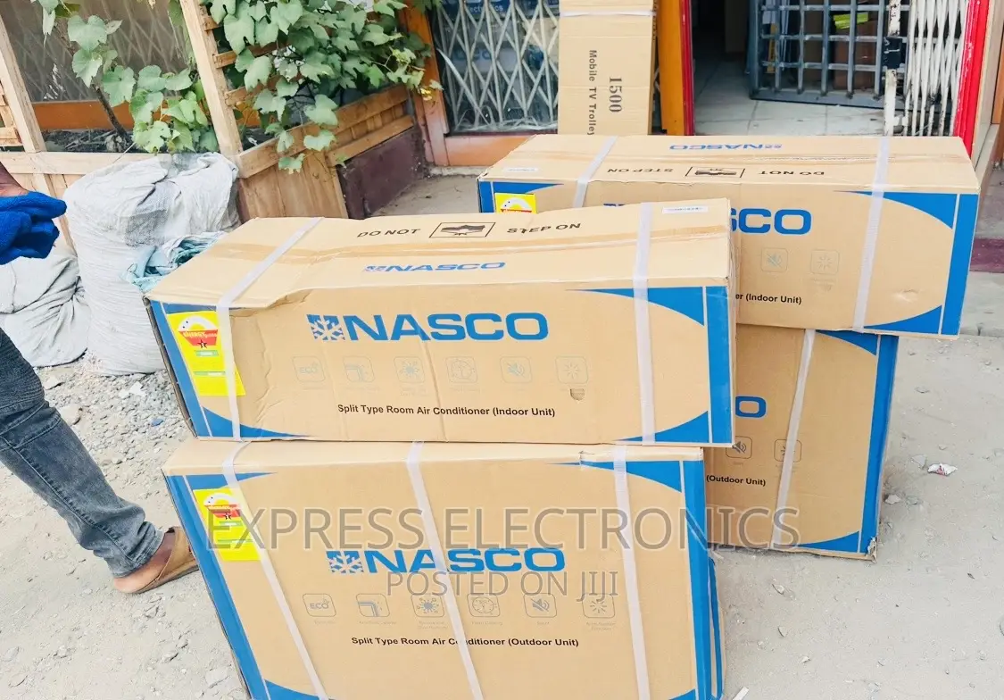 2.5hp Split Nasco Air Conditioner White High Voltage