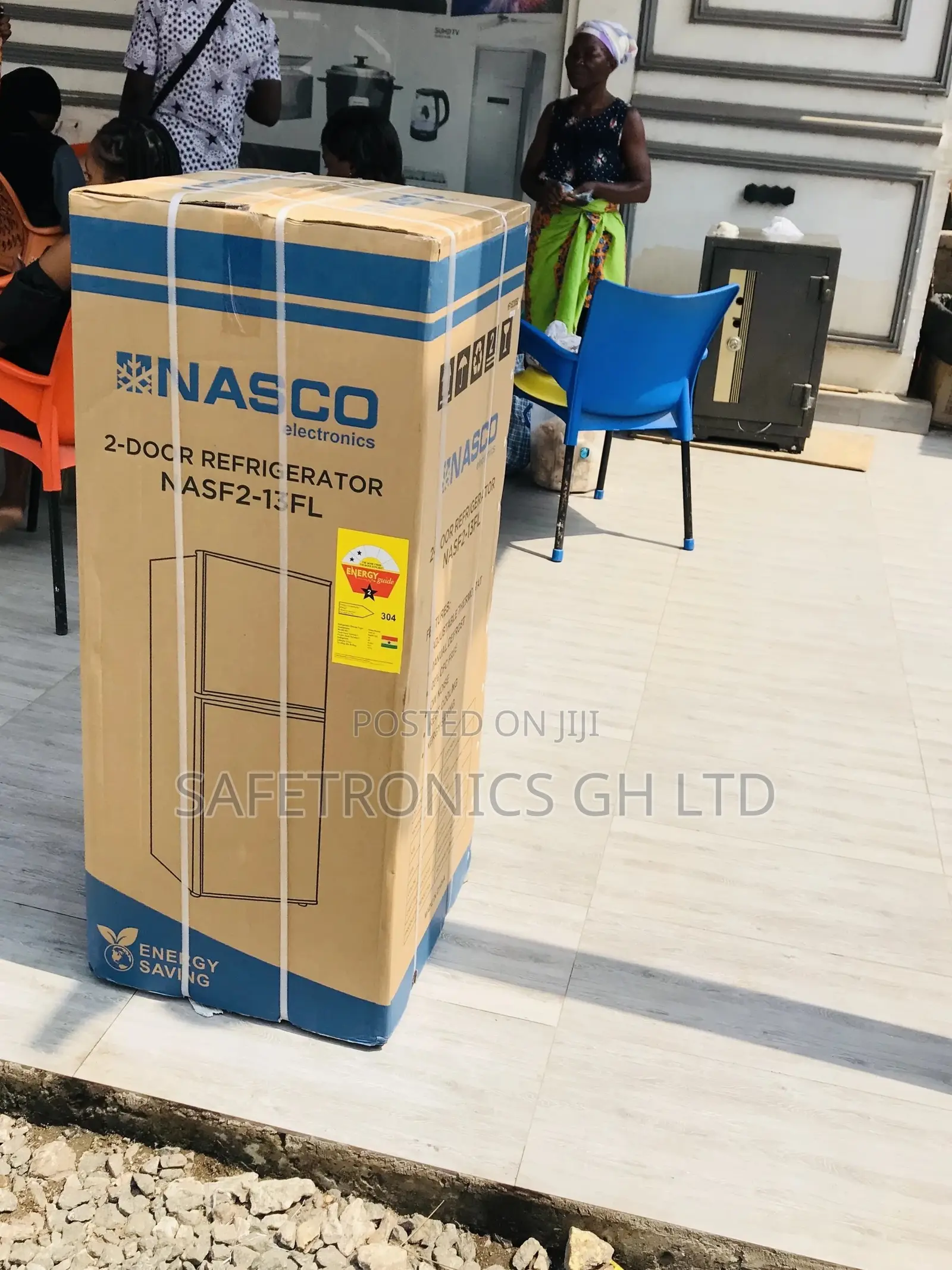 Nasco Topfreezer Doubledoor Gray Nasf2-13fl Gray Fridge