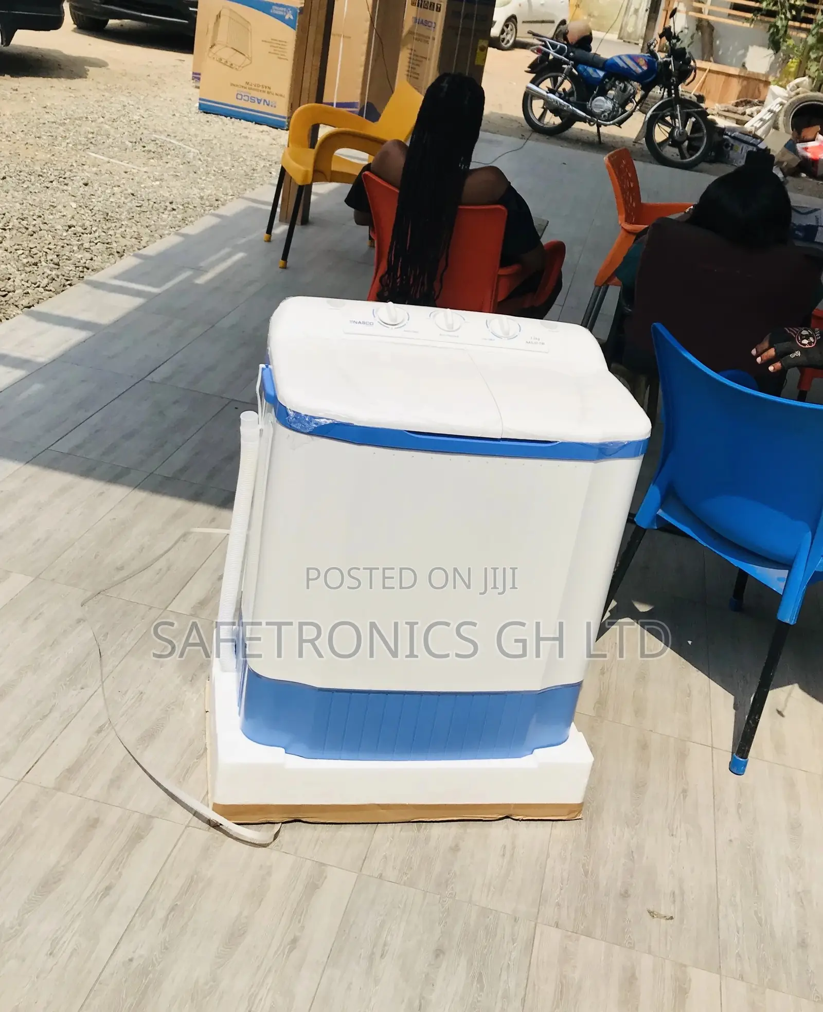 Topload Semiautomatic Nasco 7kg Washingmachine Twintub