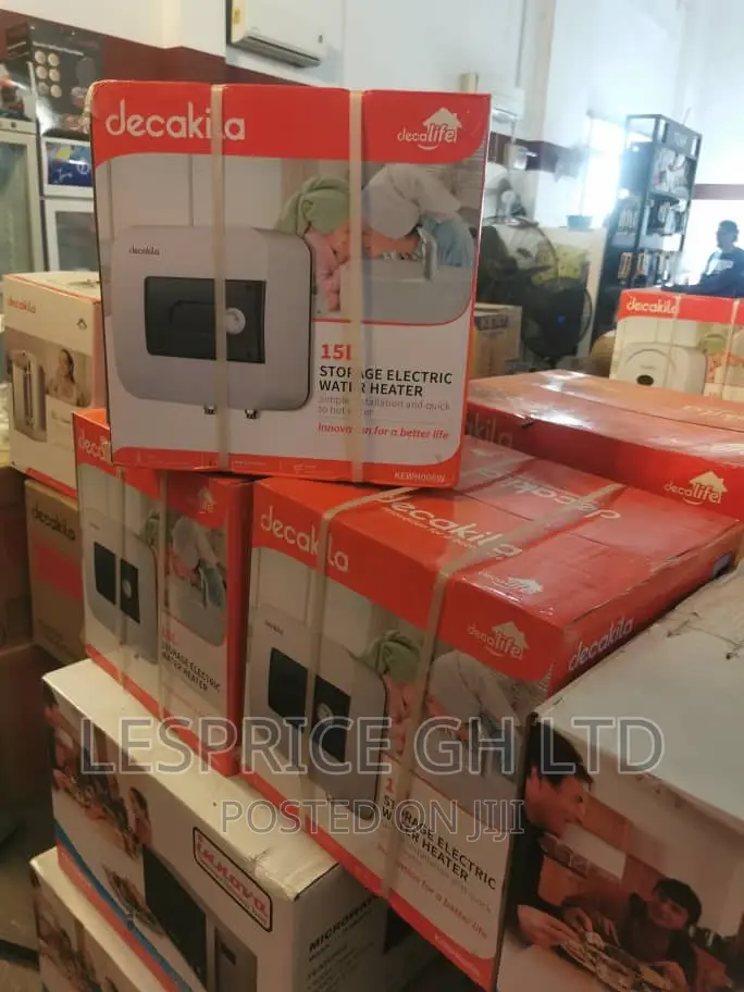 Energy Efficient//Decakila 15L Water Heater