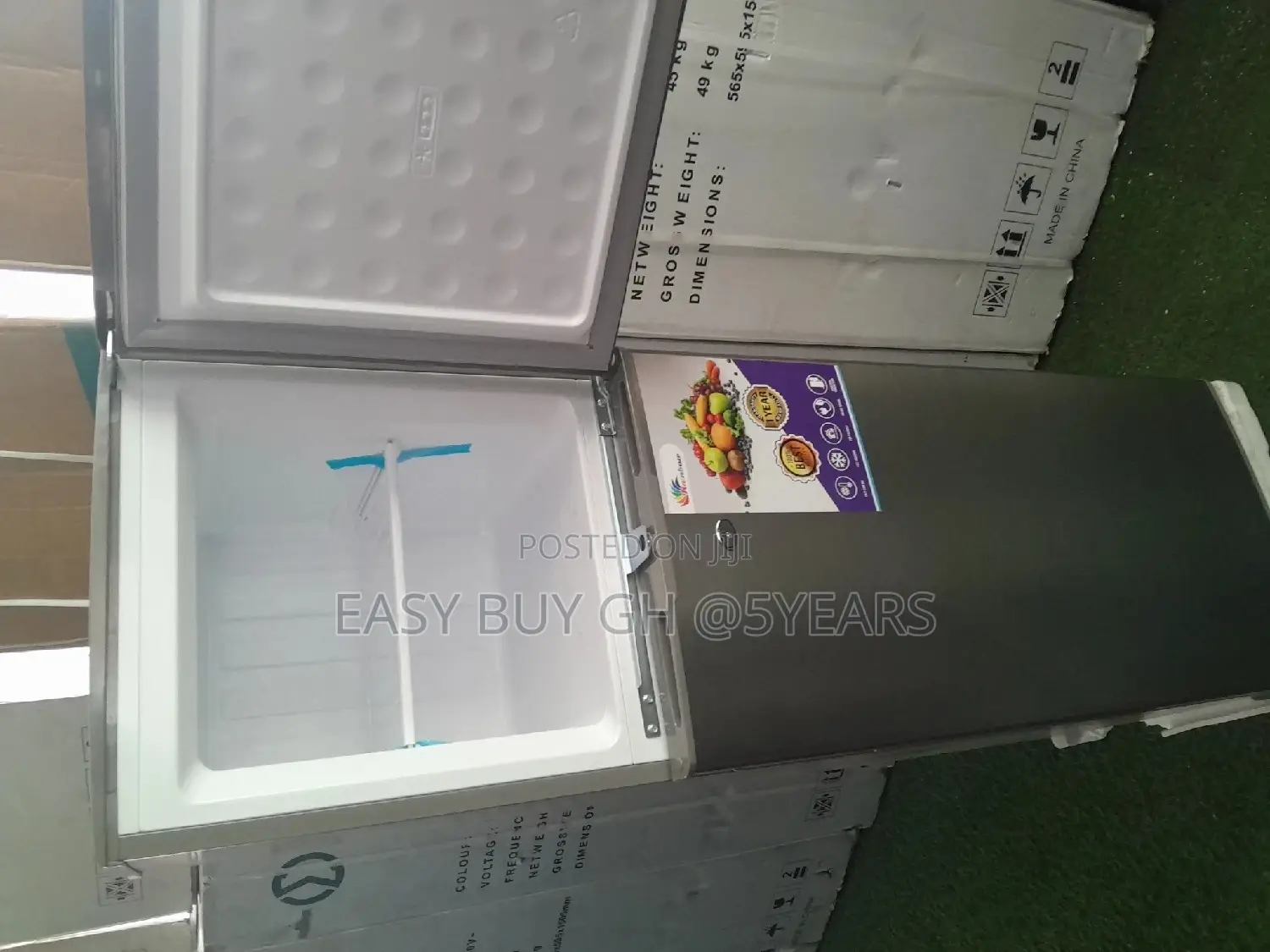 121L Rainbow Fridge/Freezer