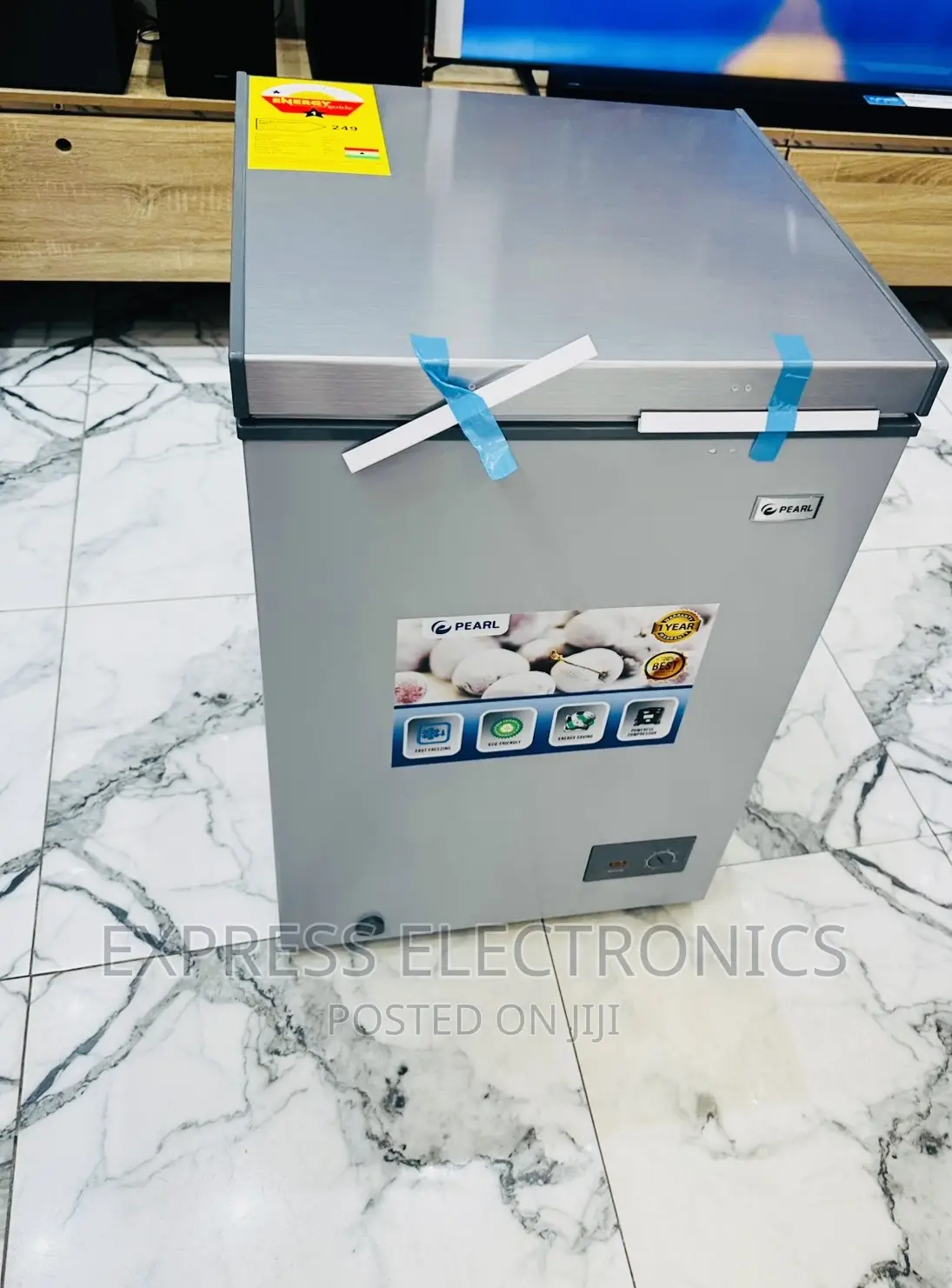 100L Chest Freezer Pearl Deep Freezer