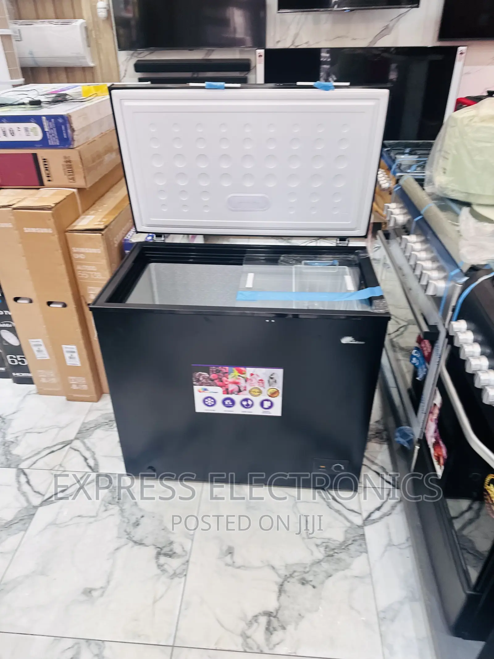 Deep Freezing  Chest Freezer Single Door Rainbow  200L