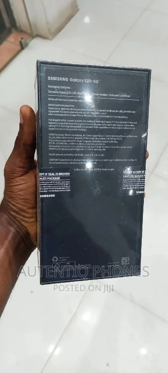 New Samsung Galaxy S20+ 128 GB Gray