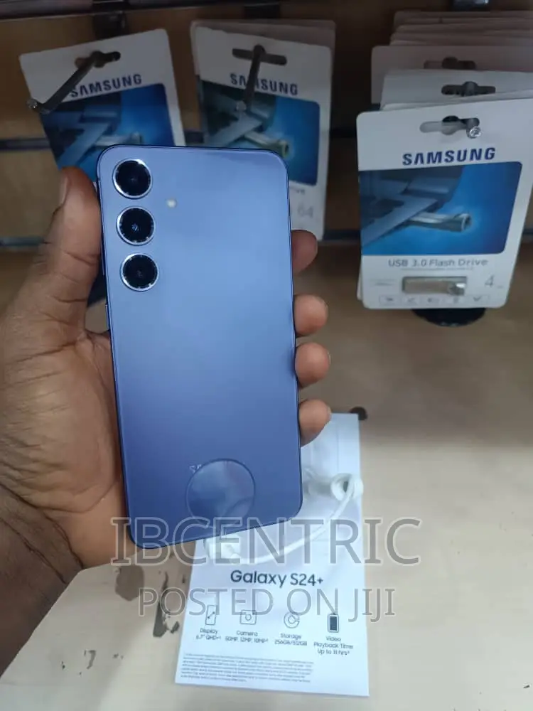 New Samsung Galaxy S24 Plus 256 GB Black