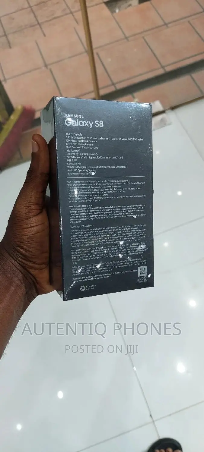 New Samsung Galaxy S8 64 GB Black