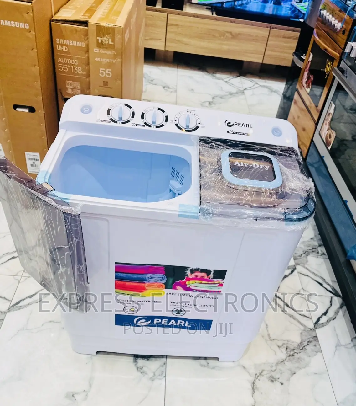Quick Wash Topload Twintub Pearl 7kg Topload