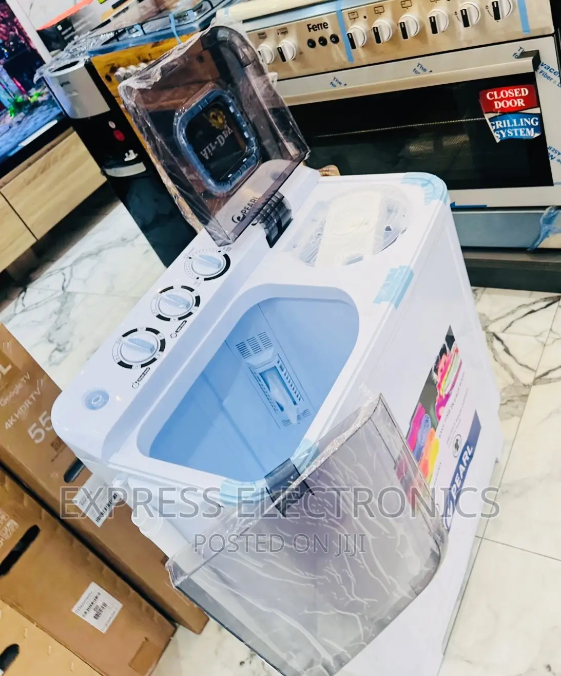 Quick Wash Topload Twintub Washing Machine Petal 12kg
