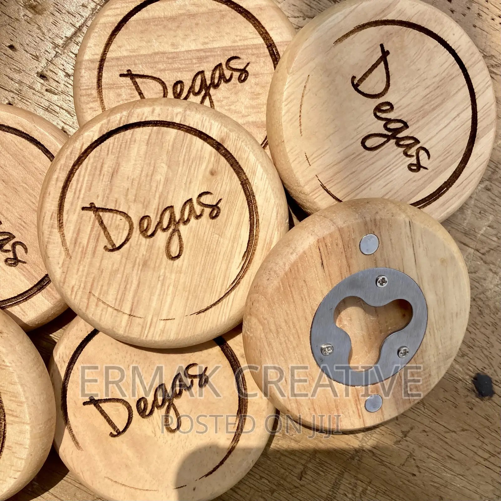 Engraved Wooden Opener