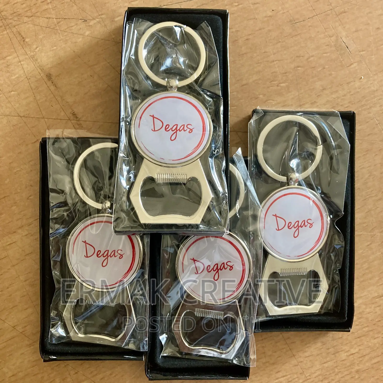 Metallic Doming Keyring