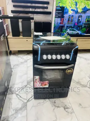 Stylish Design Black Ferre 50/55 Gas Cooker Oven 4burner