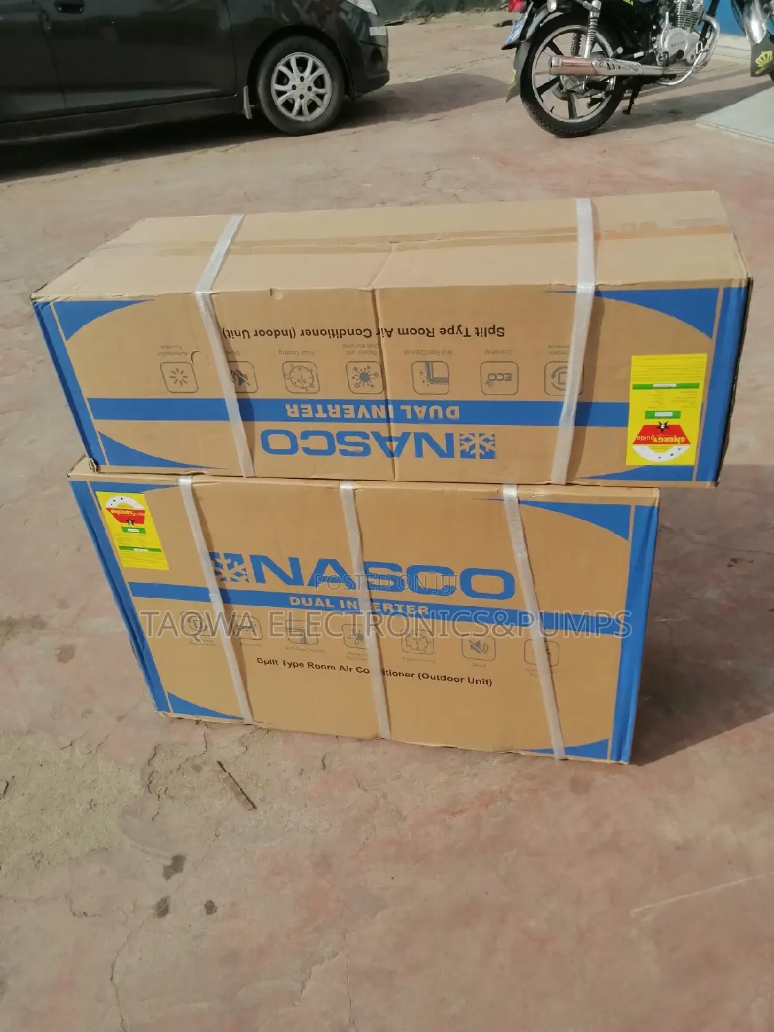 Split Dual Inverter Nasco 1.5hp Air Conditioner