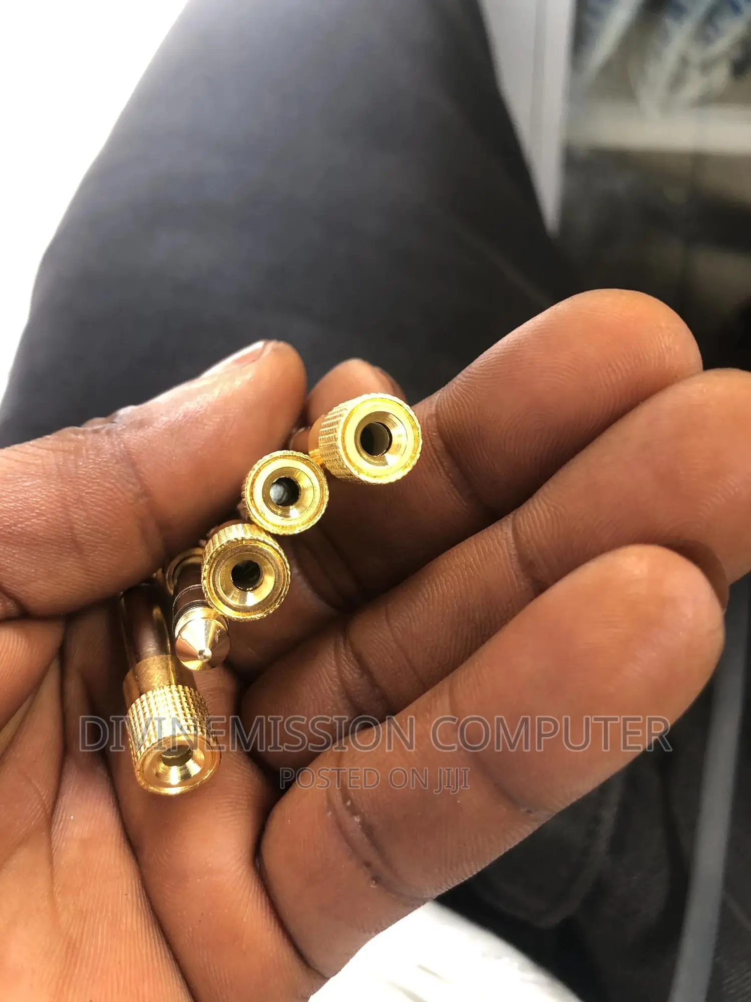 Aux Converter, 3.5mm Female to Male Converter 6.35mm
