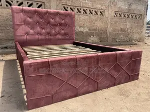 Fabric Turkish Foreign Double 60x80 Bedframe// Very Durable