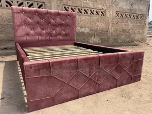 Fabric Turkish Foreign Double 60x80 Bedframe// Very Durable
