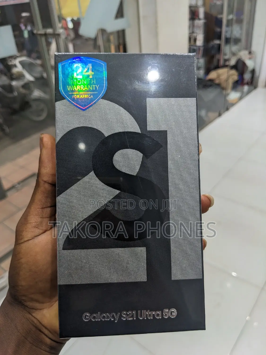 New Samsung Galaxy S21 5G 128 GB Black