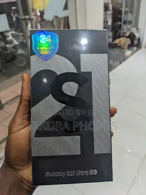 New Samsung Galaxy S21 5G 128 GB Black