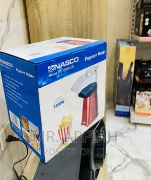Latest Nasco 1200 Watt Electric Popcorn Maker.