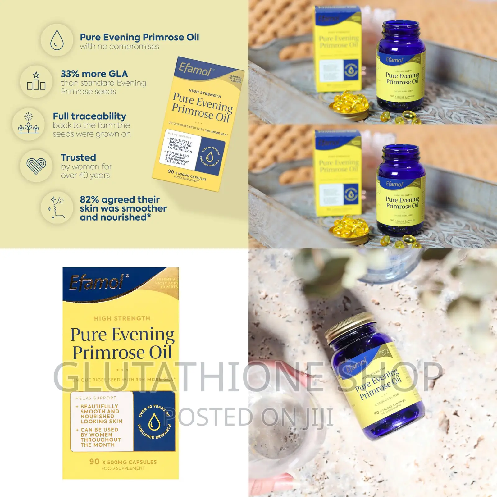 High Strength Pure Evening Primrose Oil