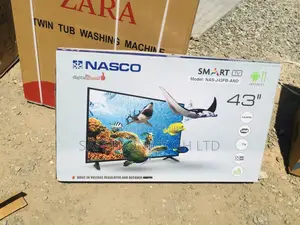 Nasco Smart Black Electric Glossy LED 43 Inches Tv