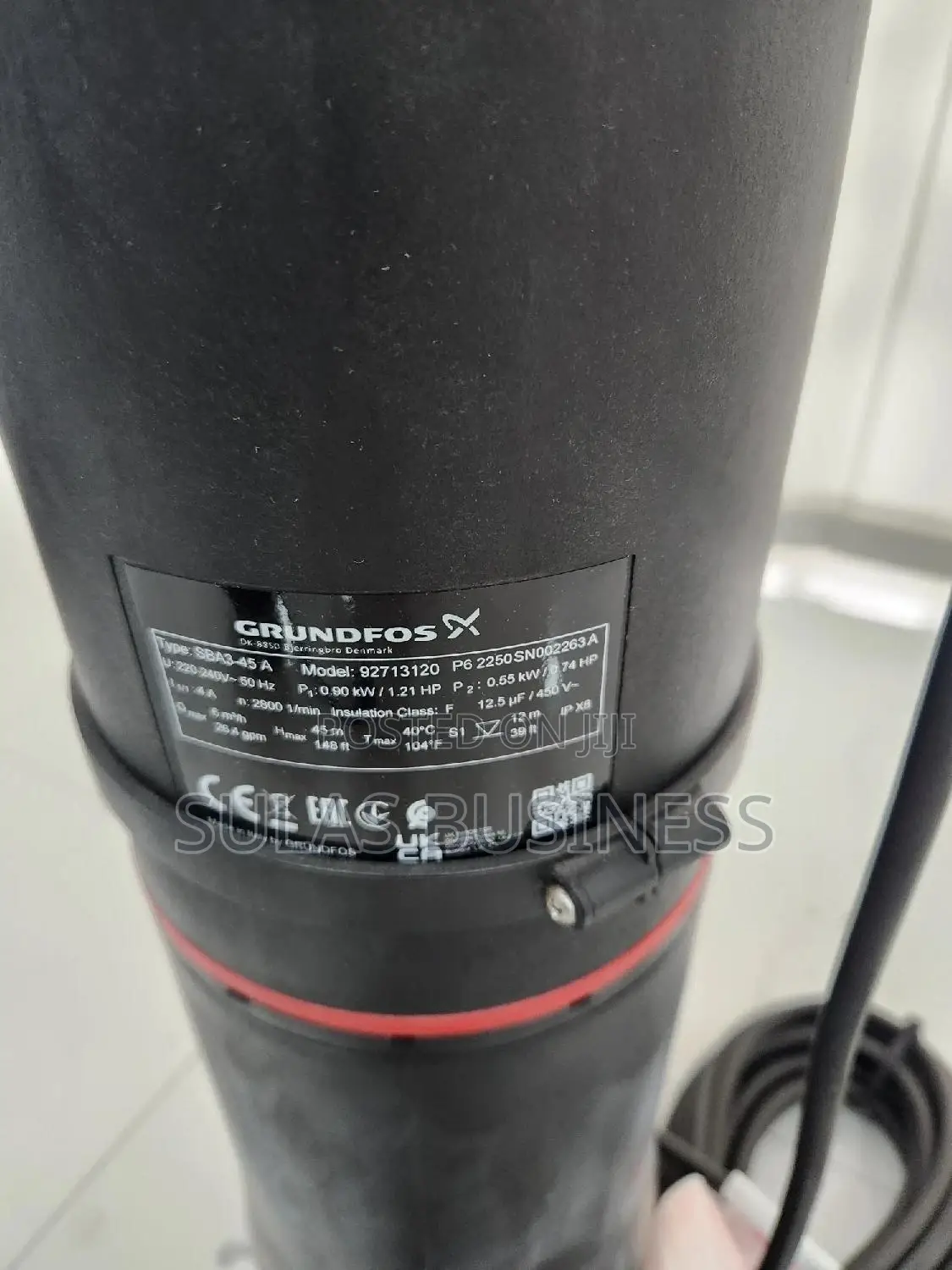 Automatic 1.2 HP GROUDFOS SUBMERSIBLE Water Pump