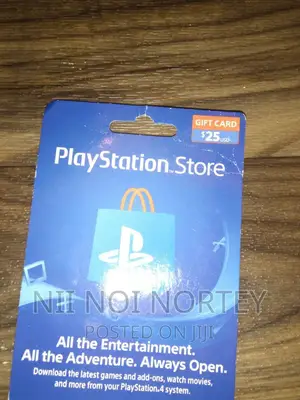 25$ Playstation Gift Card