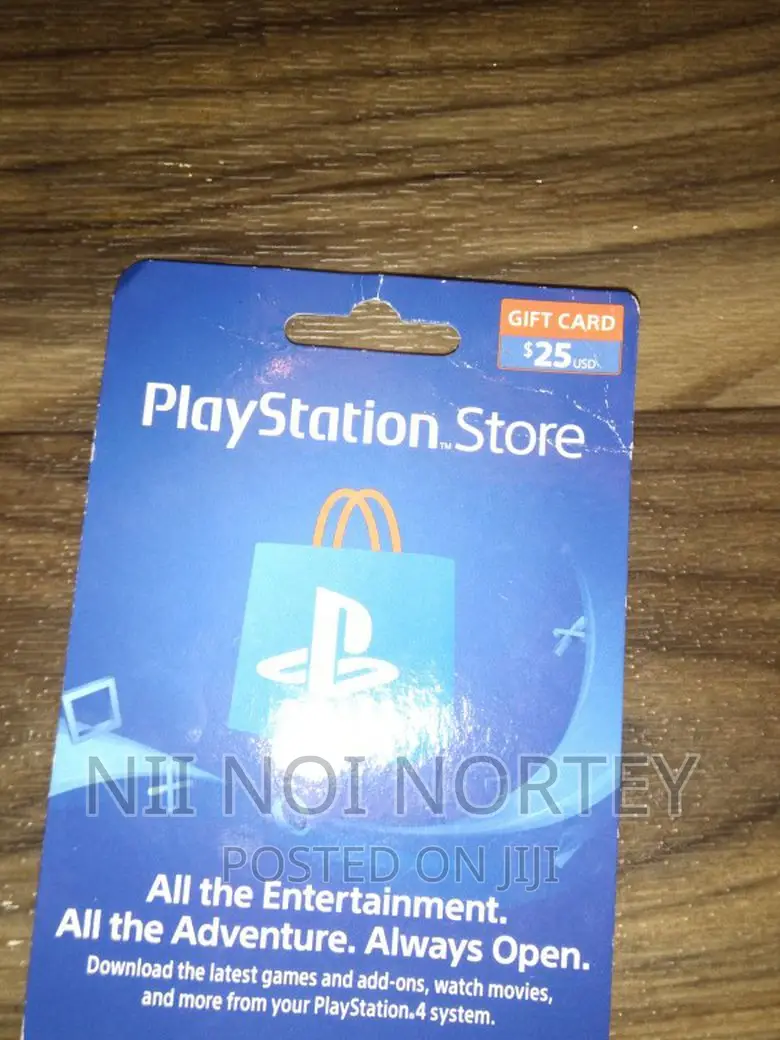 25$ Playstation Gift Card