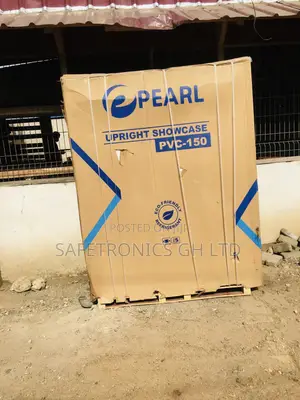 New Pearl PVC-150 3 Glass Doors Display Electric Fridge