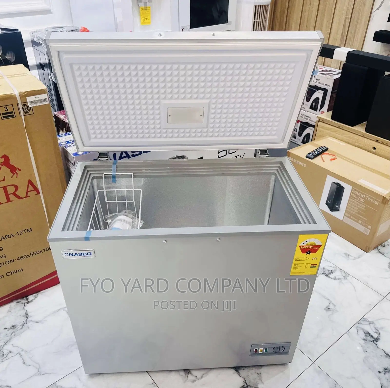 Fast Realiable Cooling Nasco 200l Auto Defrost Freezer