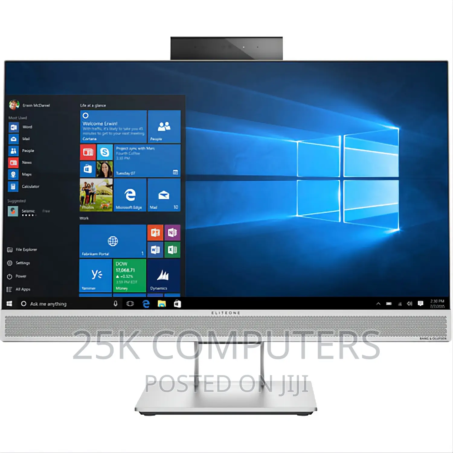 Desktop Computer HP EliteDesk 800 G4 8GB Intel Core I5 SSD 512GB