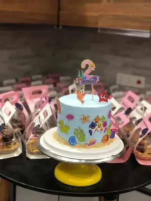 Baby Shark Theme Cake