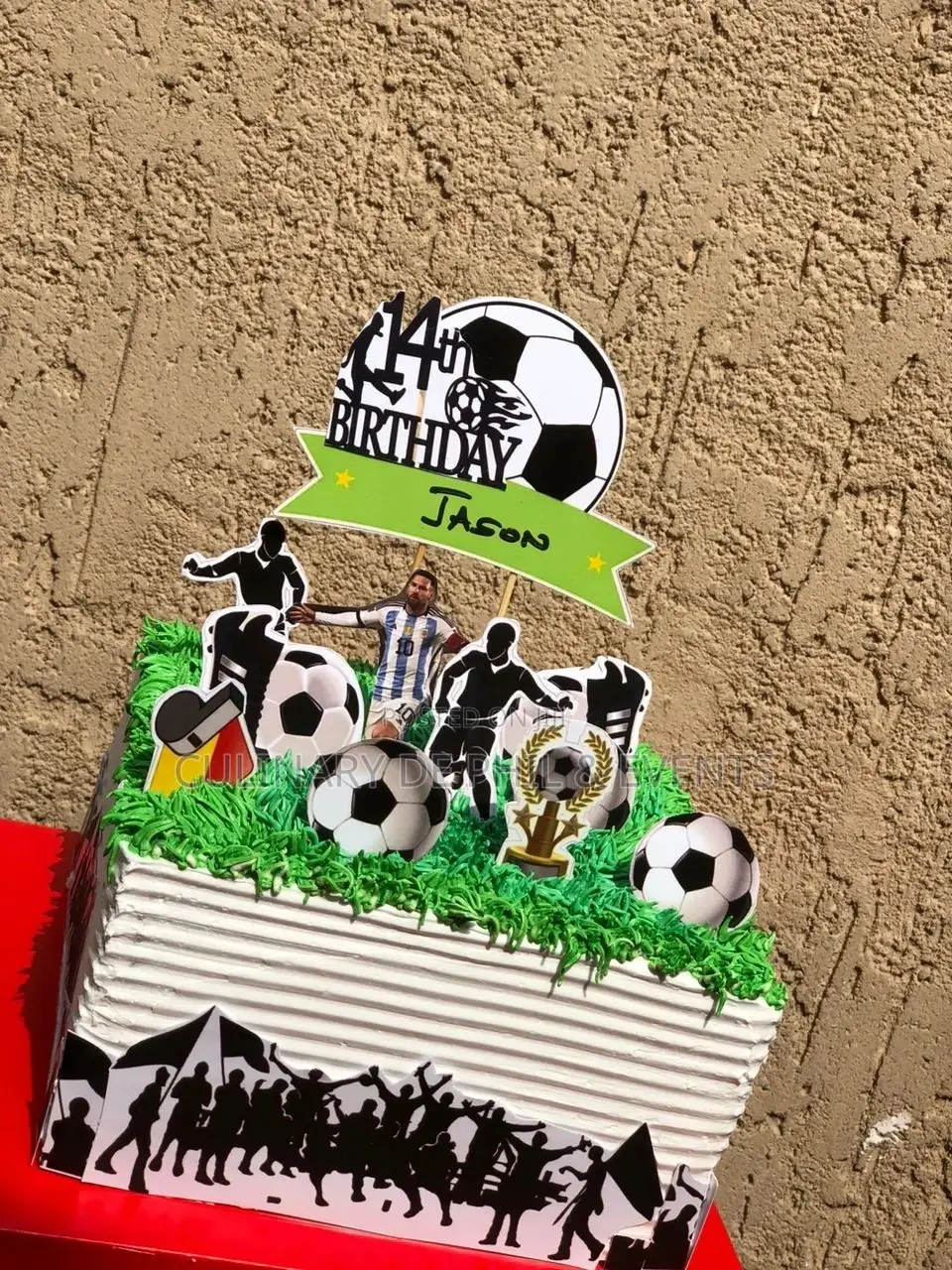 Kids Football Cake