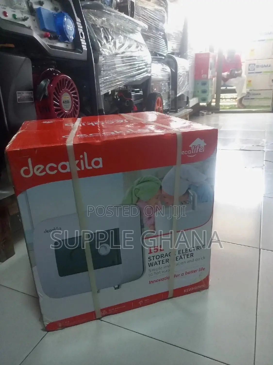 Quality and Affordable Decakila Storage Water Heater