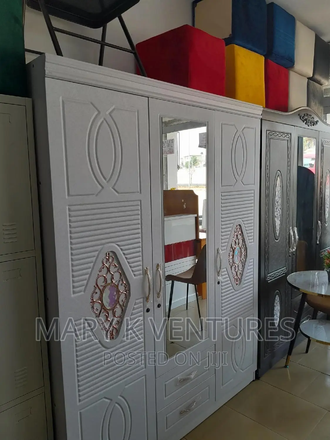 3 Doors Wardrobe