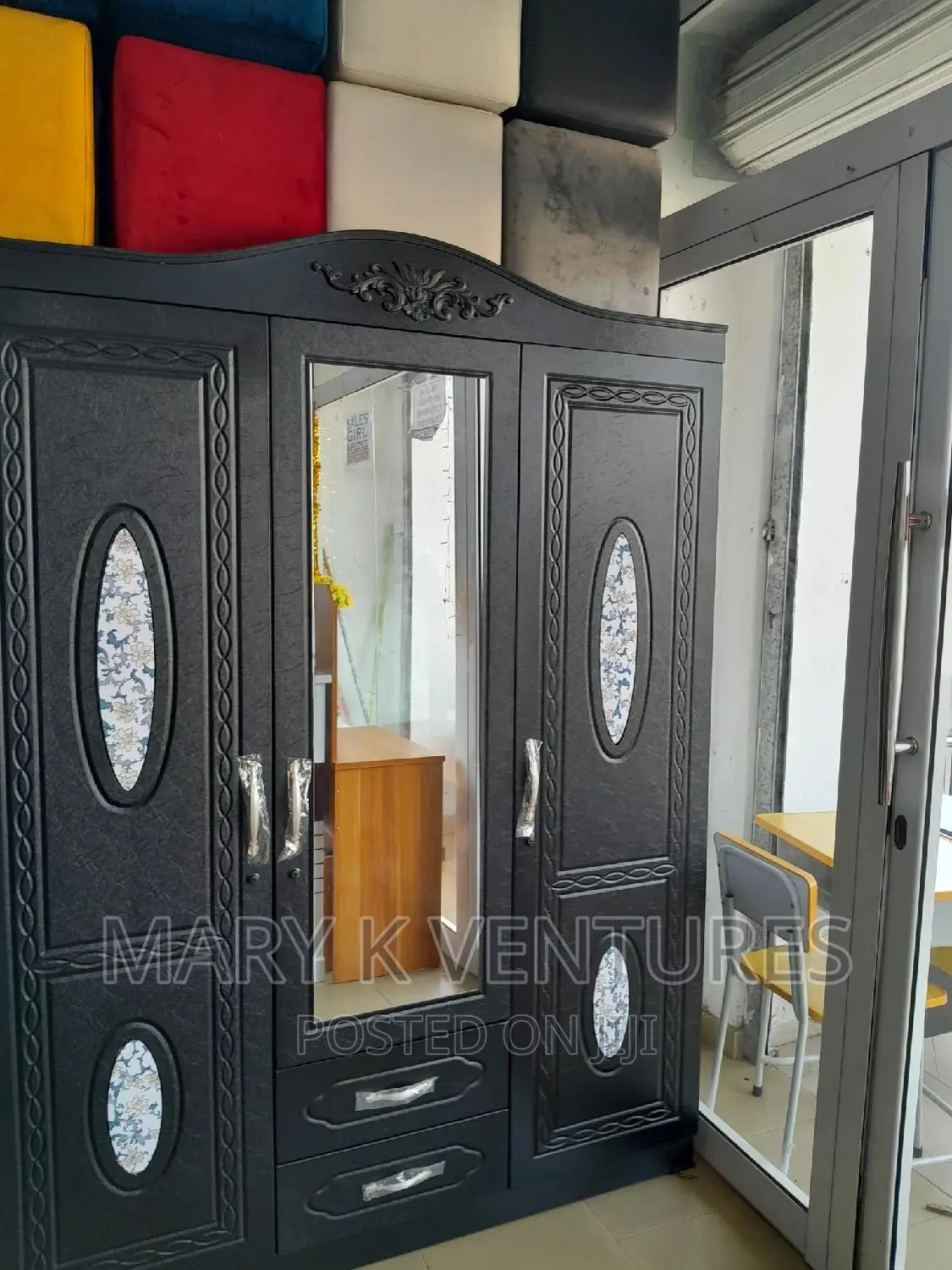 3 Doors Wardrobe