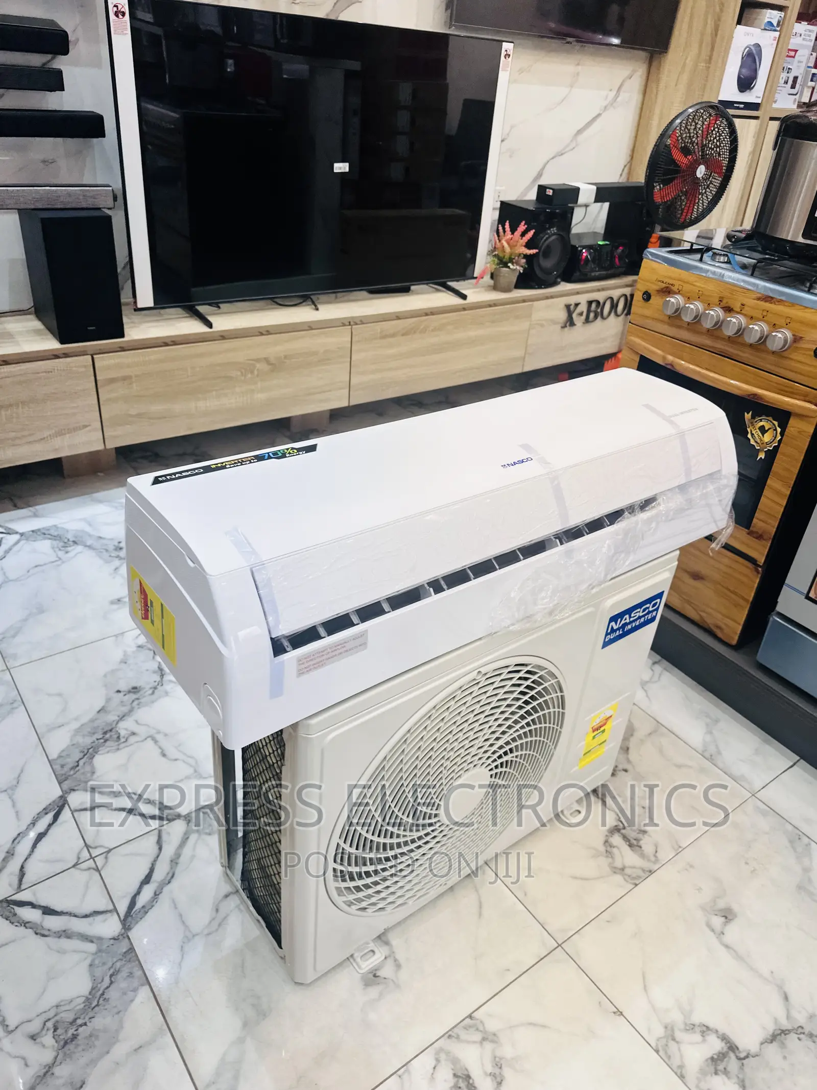 2.0hp Split Dual Inverter Nasco White. 