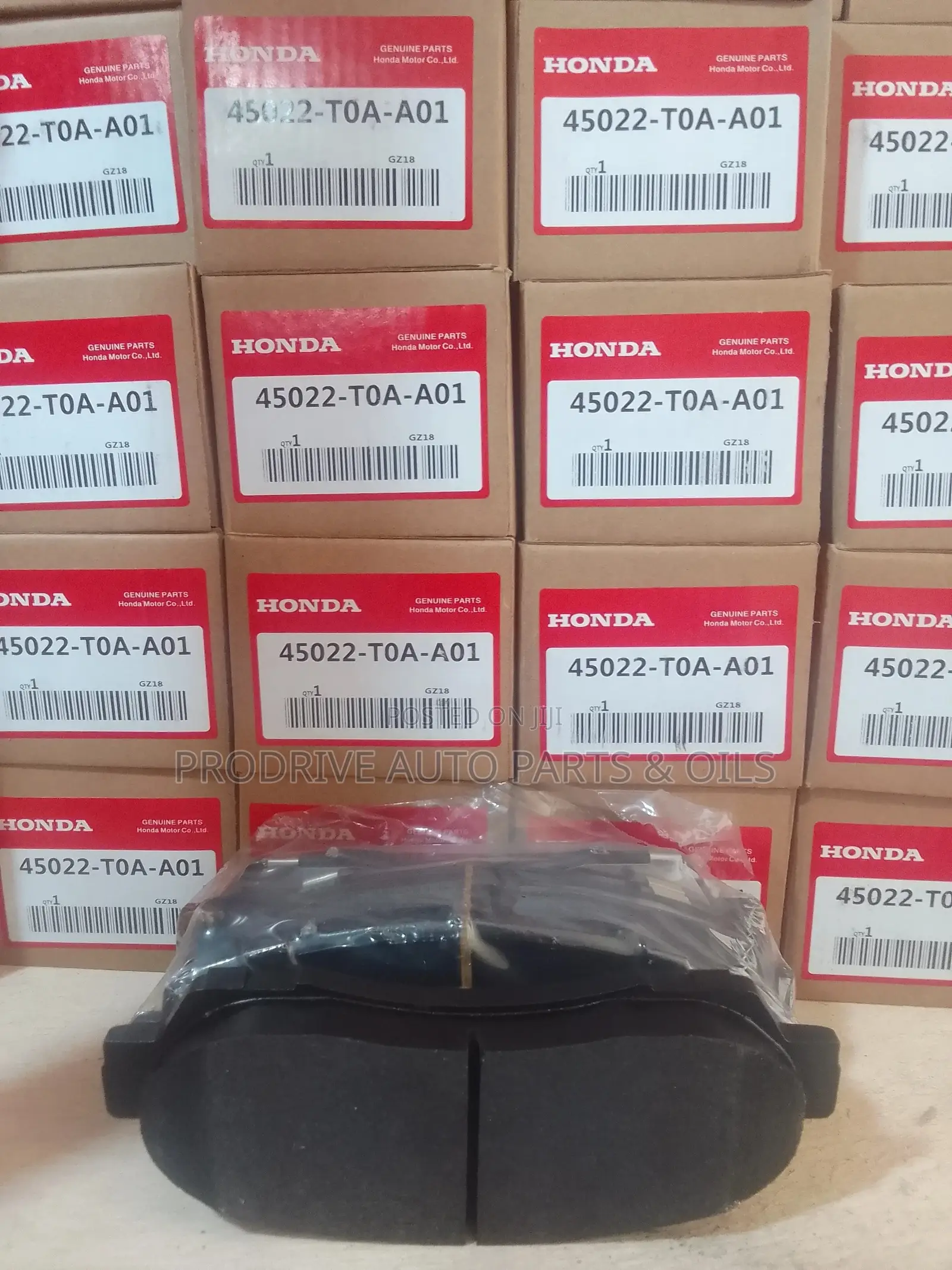 Honda 45022-T0a-A01 Brake Pad Set, Front