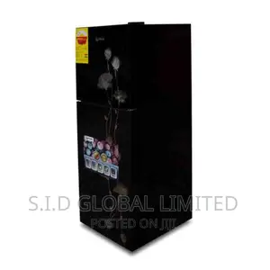 Pearl 95liters Double Door Table Top Fridge Black PF-16T