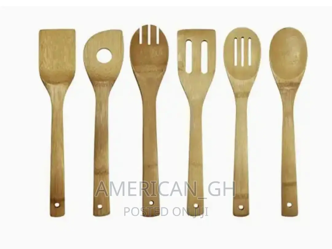 Bombay 7 Pieces Bamboo Tool/Kitchen Set